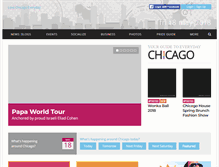 Tablet Screenshot of chicago.gopride.com